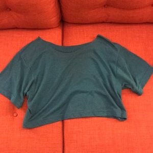 American Apparel cropped tee